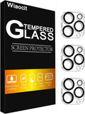 Wiaocit Camera Lens Protector for iPhone 14 Pro/iPhone 14 Pro Max | 3 Pack, 9H Tempered Glass , Ultra HD, Anti-Scratch, Case Friendly by Wiaocit