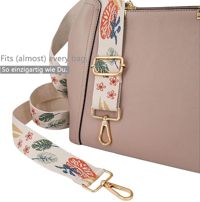 Replacement Purse Strap Shoulder Strap Adjustable Crossbody Strap for Women Crossbody Wide Shoulder Bag - Image 3