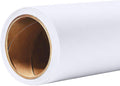 YSKE-Seamless White Paper Backdrop Roll for Photography, Photo Background, and Photoshoot Cover–Roll of Paper with Backdrop Cover for Background Stand,Thick Anti-Wrinkle Matte.(92''x36'Arctic White) by YSKE