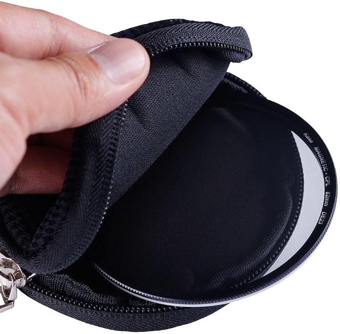 Kase Unilayer Filter Zipper Storage Pouch Holds up to 82mm - Image 5