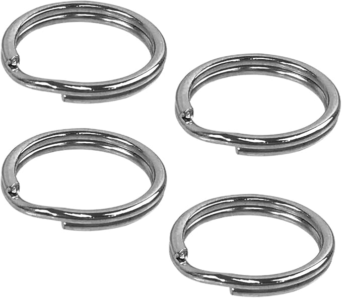 Foto&Tech Stainless Steel Round Lug Ring Camera Strap Split Ring for Small Cameras by FOTO%26TECH