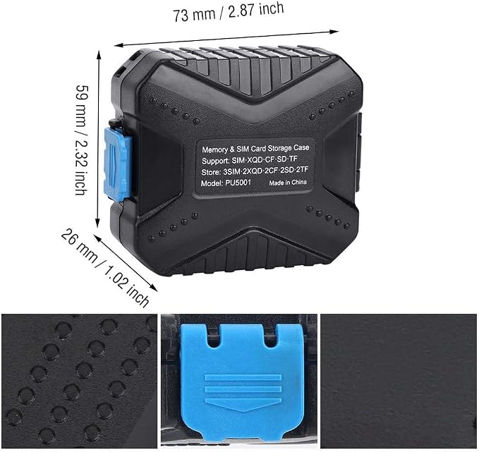 Portable Memory Card Protective Case,Waterproof SD TF Cards Travel Carry Cover Shell Holder Box for Photography Lovers - Image 7