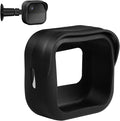 Tonton Silicone Case Cover for All-New Blink Outdoor 4 / 2K+, Weatherproof Silicone Protective Skin with Sun Hood, Full Camera Protection for Blink Outdoor 4 Smart Security Camera, Black (1 Pack) by TONTON