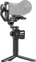 Hohem iSteady MT3 Pro 3-Axis Gimbal Stabilizer for Camera, AI Tracker with CCT/RGB Light, for Mirrorless/Pocket/Action Camera/Smartphone, Detachable Touchscreen Control, for Canon/Nikon/Sony/Fujifilm by Hohem