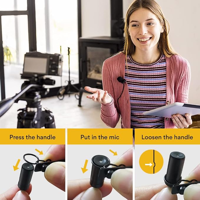 MAONO UL10 USB Lavalier Microphone, 192kHz/24bit for Interview and Vlogging | Omnidirectional, Plug & Play for PC, Computer, Mac, Laptop, Conference Calls, YouTube Video, Dictation, Meeting, Recording - Image 7