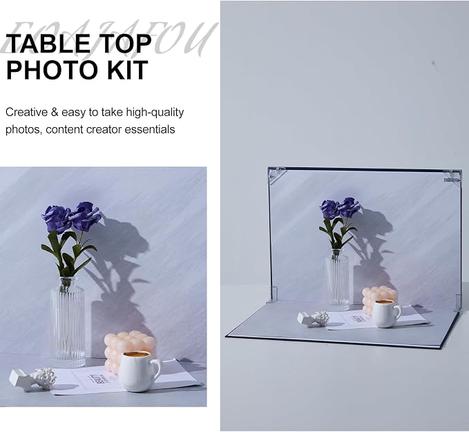 16x11.5 Inch Photo Backdrop Board, 8PCS Double Side Flat Lay Backdrop Paper, Sky Series Product Photography Backdrop Kit for Props, Food Jewelry Cosmetics, Small Content Creator Backdrops - Image 3