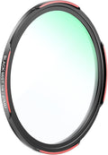 TELESIN 67mm 1/4 Black Mist Filter, DSLR Camera Lens, Multi-Layer Nano-Coated Glass, AR&AF Coating, Soft Highlights, Cinematic Look, Water & Fingerprint Protection, for Smartphone Mounts by telesin