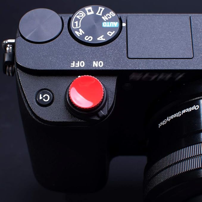 Camera Soft Release Shutter Button Cap Flat Surface Red(2 Pack) | compatible with Sony ZV-1 ZV1 RX100M7 RX100M6 RX100M5 RX100M4 RX100M3 A6000 A6100 A6300 A6400 A7R A7S A7 Cameras - Image 7
