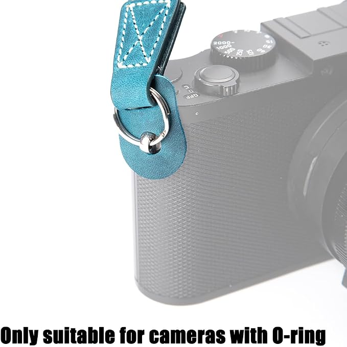 Vintage Minimalist Genuine Leather Camera Strap Crazy Horse Leather Shoulder Strap For DSLR For Fuji For Nikon For LEICA - Image 7