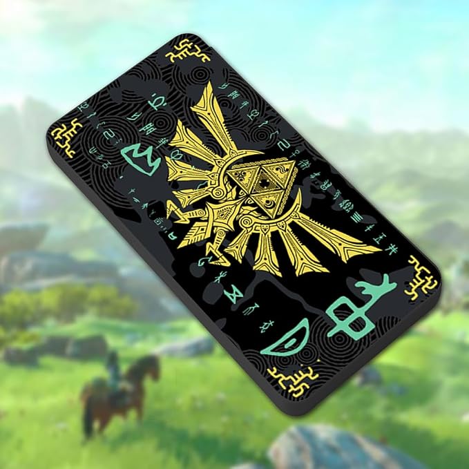 PERFECTSIGHT 48 Switch Game Card Case for Nintendo Switch OLED/ Lite, Cute Switch 2 Game Holder Cartridge Case for Game Cards and SD Cards, Kawaii Portable Compact Storage Box, Black Kingdom - Image 7