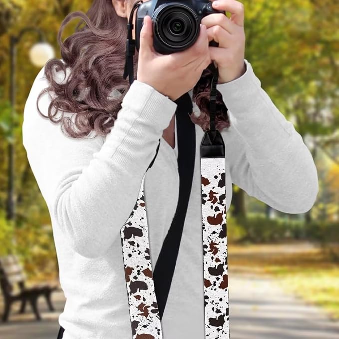 Coldinair Black Adjustable Camera Strap Universal Neck & Shoulder Soft Padded Strap for All DSLR Cameras,Binoculars - Image 3