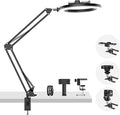 Upgrade 18W Ring Light Overhead Camera Phone Mount for Desk with Adapter, LED Selfie Light with Stand and Phone Holder, Desk Tripod for Video Recording, YouTube, TikTok, Live Stream, Painting by LUXSURE