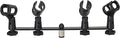 Gator Frameworks 1-to-4 Mic Mount Bar with Standard 5/8-Inch Thread Suitable for Most Microphone Stands Boom Arms (GFWMIC1TO4) by GatorCases