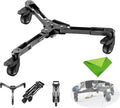 YC Onion Pineta Monopod Dolly for Pineta Pro Carbon Fiber Monopod Only | Extensible 3/8” Screw, Quick Release Knob, 360°Rotation Silent Swivel Casters for Live Streaming, Interview, Indoor Shot by EACHSHOT