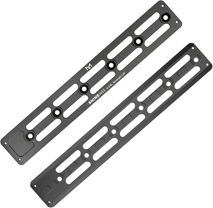 SHINEWEE Arca Dovetail Rail for M-LOK System – Quick-Release Tripod Mount Adapter | Compatible with Arca-Swiss/RRS Standards | Lightweight Aluminum Hunting Accessory | 6-Slot Interface - Image 2