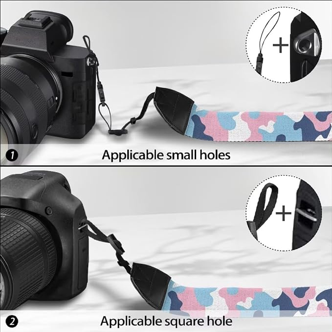 Coldinair Black Adjustable Camera Strap Universal Neck & Shoulder Soft Padded Strap for All DSLR Cameras,Binoculars - Image 5