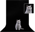 BEIYANG 3.3x5 FT Black Velvet Backdrop for Photography,Ultra Black Background Screen for Portrait, Product,Video Shooting, Non-Reflective Photography Backdrops Cloth for Studio,Party,Decoration by BEIYANG