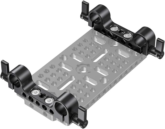 SmallRig Super Lightweight 15mm Railblock, 15mm Rod Clamp with 1/4"-20 Thread for Sony for Canon and Other DSLR Camera Rig Shoulder Support Rail System - 942 (Pack of 2) - Image 5