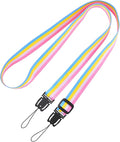 Sunmns Camera Neck Shoulder Strap for Instax Mini 13 Camera | Compatible with Fujifilm Mini 12 11 9 8 90 41 Instant Film Camera, Rainbow by Sunmns