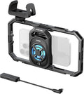SmallRig Universal Hyper Chill Cooling Phone Cage for iPhone/Android, with 15W Active Cooler & 2-in-1 USB-C Adapter & Power Bank Holder, Compatible 2.5-3.1" Phones, Live Streaming Video Shooting-5275 by SmallRig