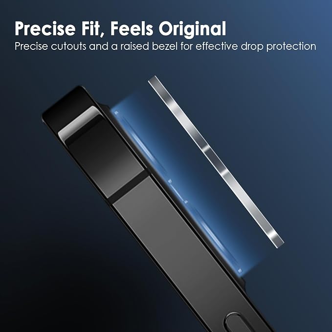 FanTEK Camera Lens Protector Compatible with iPhone 14/14 Plus, 9H Tempered Glass Camera Screen Cover, Ultra HD Clear Acrylic Full Coverage Guard, Case Friendly - Image 6