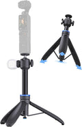 TELESIN 0.1s Auto Open Mini Selfie Stick Tripod for DJI Osmo Pocket 3 4 | 65 cm/25.5in Tripod Compatible with Insta360 Luna Ultra Xtra Muse Action Camera Accessories, Cold Shoe Mount, 360° Ball Head by telesin