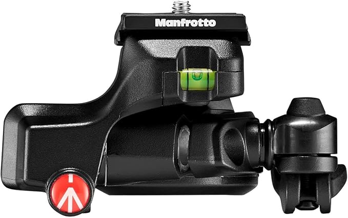 Manfrotto Befree 3-Way Live Camera Tripod Head, Aluminium, 6kg Payload, for Travel Tripods, with Foldable Handles, Fluid Drag System, for Photo and Video, Vlogging Equipment (MH01HY-3WUS) - Image 3