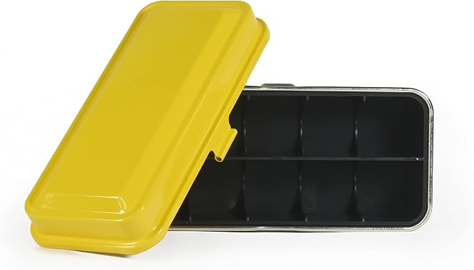 KODAK 120/135 Film Case - for 8 Rolls of 120 Films / 10 Rolls of 35mm Films - Retro Steel Case to Sort & Safeguard Film (Yellow) (Film is not Included) - Image 6