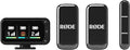 RØDE Wireless Micro - Compact Wireless Microphone Camera Kit, Two Mics with Camera Receiver, Smartphone Receiver, and Charge Case for Content Creation - USB-C, Black | 2.4 GHz digital signal with GainAssist and charging case for cameras, smartphones an... by R%C3%98DE