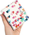 Fintie Small Photo Album Book for 3.5x4.25" Polaroid Films - 52 Pockets | For Polaoird I-Type/600/Sx-70 Films, Fujifilm Instax Wide Pictures Albums Book, Boys & Girls Memory Keepsakes, Raining Heart by Fintie