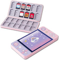 PERFECTSIGHT Switch Game Case Compatible with Nintendo Switch 2/ OLED/ Lite, 24 Switch Game Holder，Cute Switch Game Card Case Cartridge with 24 Slots Card Storage (Rabbit Bear) by PERFECTSIGHT