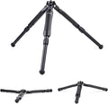 Zeadio Adjustable Camera Tripod, Portable Aluminum Tabletop Travel Tripod, 3-Stage Height Adjustable, 5kg Load Capacity, with 1/4" Mount for DSLR, Gimbal, Smartphone, Action Camera etc by Zeadio