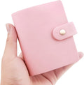 Ruibytree 52 Pockets Small Photo Album 2x3 for Instax Mini, Pink, 1 Pack | Pocket-Size, PU Leather Cover, Snap Closure, Acid-Free Pages, Fits Polaroid 2x3 Photos, Kodak Mini Prints & ZINK Photos by 2x3PhotoAlbum4x6PhotoAlbum35x425PhotoAlbumGoPhotoAlbum85x11VinylStickerPaper