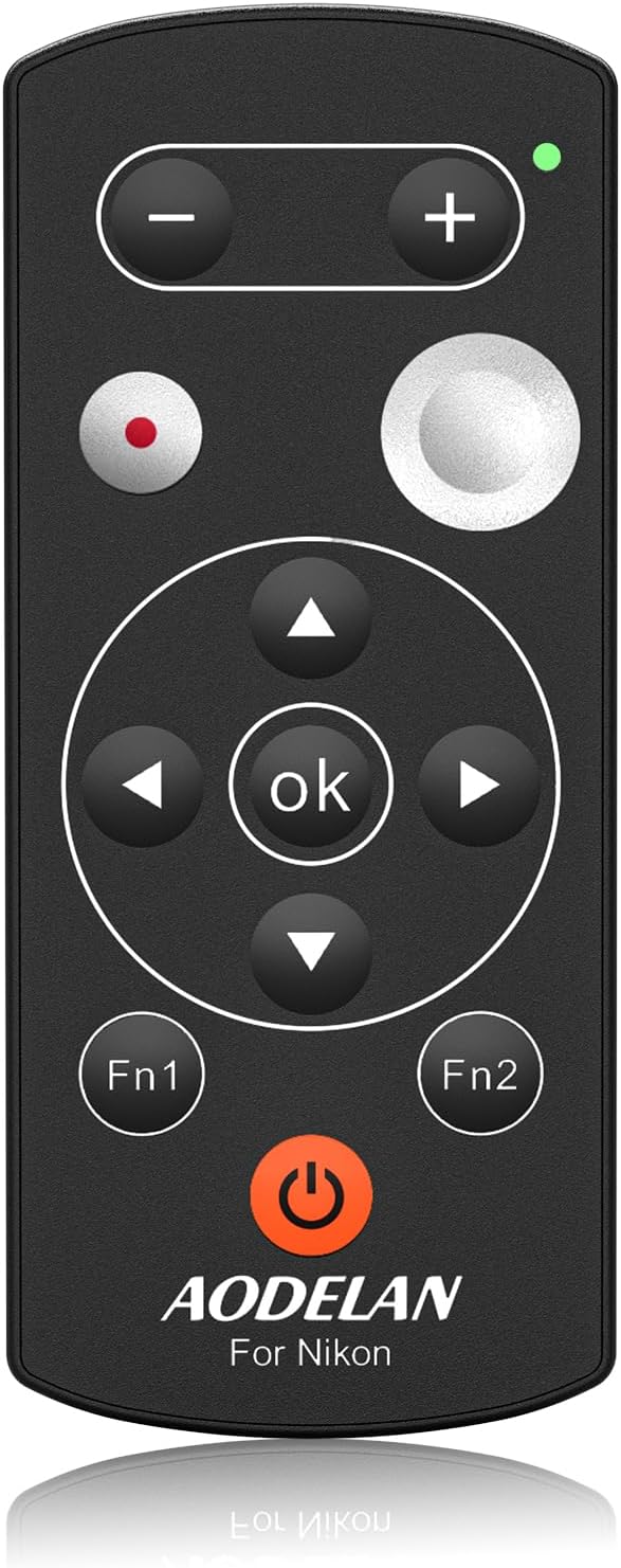 Wireless Camera Remote Control Remote Shutter Release for Nikon | Zfc, Z50, P1000, B600, A1000, P950; Replaces Nikon ML-L7 by AODELAN