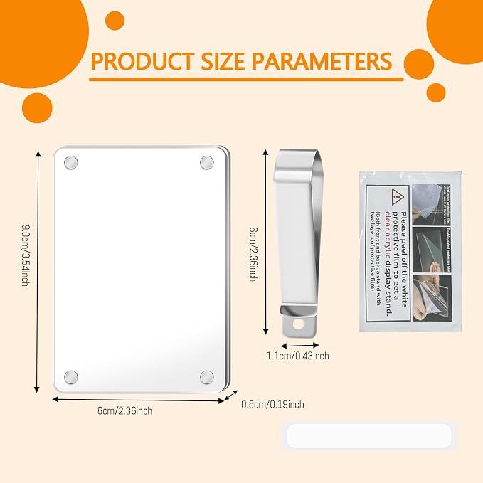 2Pcs Car Visor Photo Clip for Magnetic Car Picture Holder for 3 Inch Photos,Car Visor Picture Holder,Personalized Car Accessories with Clips for Easy Display - Image 4