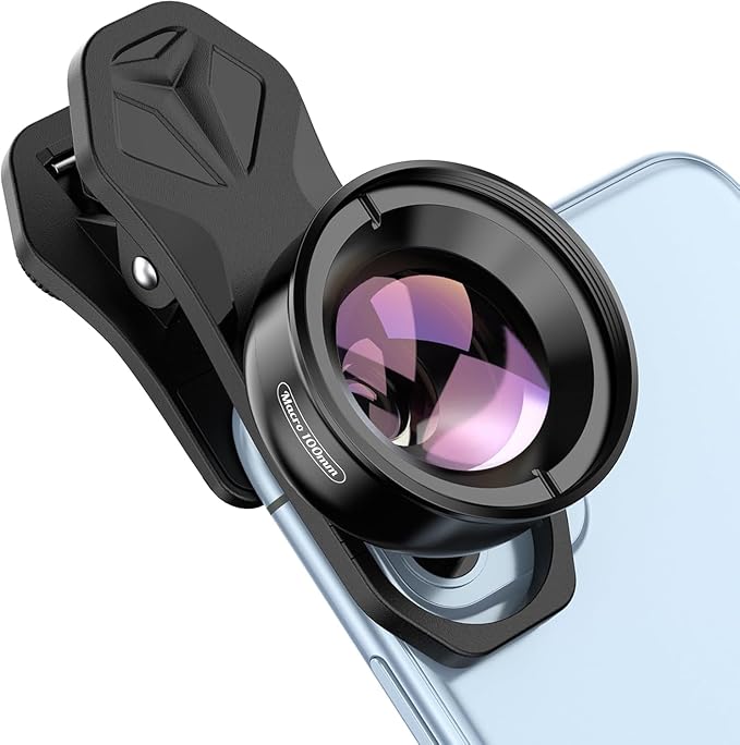 Evil eye 10X Macro Phone Lens Kit for Smartphone with Universal Clip, Professional Macro Photography Lens for iPhone, Samsung and Most of Android Smartphone by Evileye