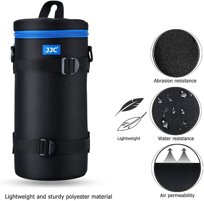 JJC Lens Case Pouch Bag for Sigma 150-600mm f5-6.3 C Lens below 4.9"x11.4" | for Sigma 150-500mm f5-6.3 DG OS HSM, Canon RF 800mm f11 IS STM, Nikon AF-S NIKKOR 200-500mm f5.6E ED VR Lens & More - Image 2