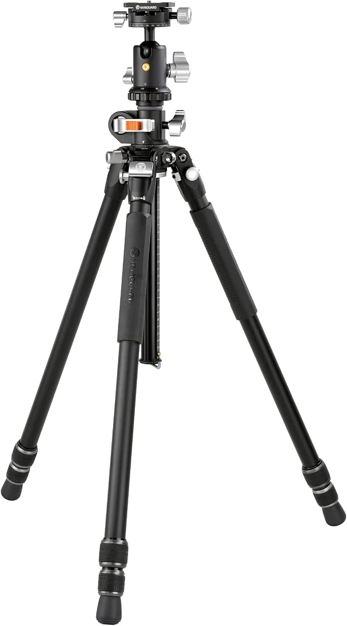 Vanguard VEO3+263AB160S Aluminum Tripod with Multi-Angle Center Column and Dual Axis VEO BH-160S Ball Head | Multi-Angle Center Column and Dual Axis VEO BH-160S Ball Head by Vanguard
