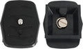 2-Pack Universal Quick Release Plate Set for Velbon Tripods, Compatible with CX-444, CX-888, CX-460, DF-50 - Durable, Easy-to-Use Quick Release System for Efficient Photography (44.6 * 44.6mm) by Voganacee