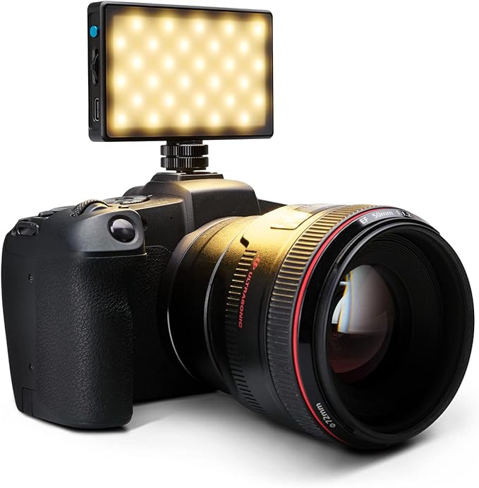 Lume Cube Bicolor Panel Mini LED Light for Professional DSLR Cameras | Adjustable Panel Mini, LCD Display | Photo and Video Lighting, Long Battery Life | Fits Sony, Nikon, Canon, Fuji, Panasonic - Image 2