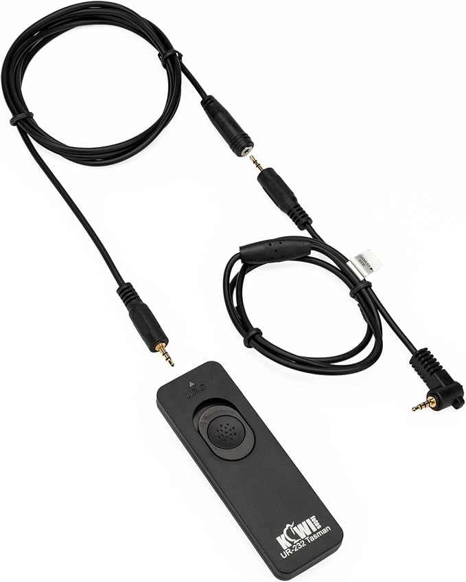 Kiwifotos DMW-RSL1 Remote Control Shutter Release for Panasonic G7 G9II G85 | for Lumix G9 II GH7 GH6 GH5 GH5S GH4 S5 S1 S1R S1H GX8 GX7 FZ300 FZ1000 II FZ2500 FZ200 FZ150 FZ100 G6 G5 G3 G2 GH3 & More by KIWIFOTOS