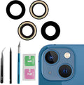 2pcs/Set Rear Back Camera Glass Lens Replacement for iPhone 13 for iPhone 13 Mini Camera Glass Lens Max Sapphire with Adhesive Preinstalled + Replacement Repair Tool kit Set by Dogxiong