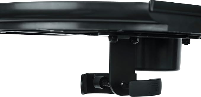 Gator Frameworks Essentials Line Mic Stand 14x9" XL Accessory Tray | Holds Picks, Accessories, and a Drink Clamps Securely to Mic Stands (GFW-MICACCTRAYXL) - Image 9