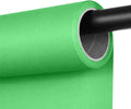 Green Screen Backdrop, Green Photo Backdrop Paper 53" x16.4' | Heavyweight matte backdrop paper with non-reflective surface for portraits, videos, product photos and studio photography. by Unknown