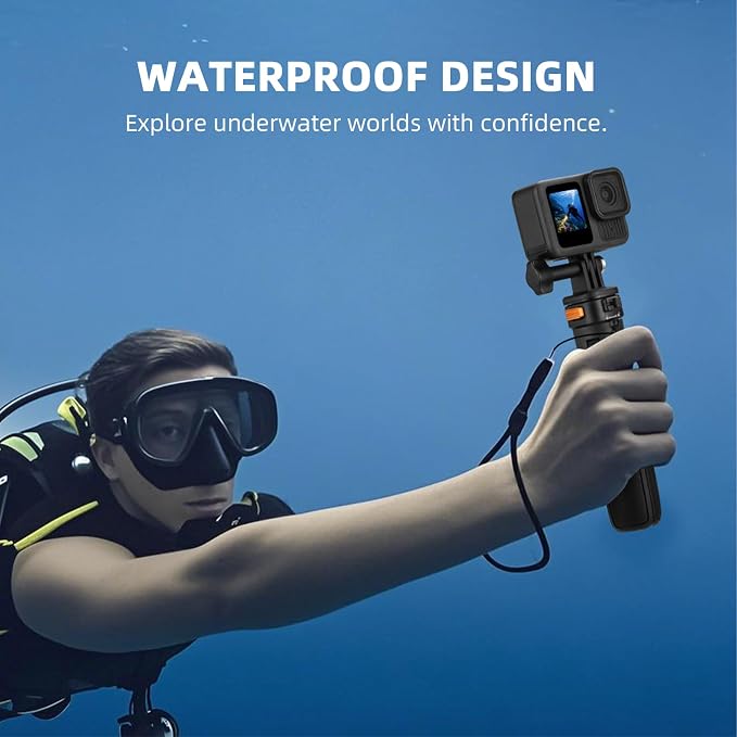 20" Osmo Pocket 3 4 Tripod, Xtra Muse Mini Table Desk Extendable Stand Small Handheld Selfie Stick Quick Release 1/4 Screw Vlog for DJI Action 6 5 Pro 4 for Insta360 X4 X5 Luna Ultra Accessories - Image 9