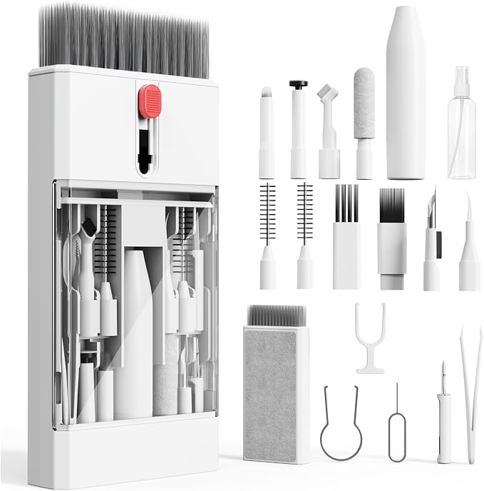 Keyboard Cleaning Kit, pc Cleaning kit with Keyboard Cleaner | Laptop Cleaner Kit, computer cleaning kit, 22-in-1 Computer Screen Cleaning keyboard Brush for Keyboard, MacBook, LaptopV by Unknown