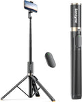Sensyne 63" Selfie Stick Tripod, Extendable Phone Tripod with Wireless Remote Compatible with Cell Phones for Selfies, Photography,Video, Live Stream by sensyne
