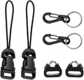 Camera Quick Release Strap Adjustable Quick Release Buckles for Nikon DSLR Camera Strap Quick Release QD Loops Clips Connector Buckle Connect Adapter to Lug Split Rings Adaptor Camera Neck Strap by GECIC