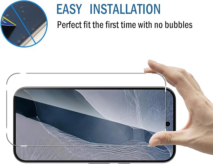 2+2 Pack for Google Pixel 11 Pro 6.3”Screen Protector & Camera Lens Protector,with Alignment Frame，9H Tempered Glass Film,HD Clear Scratch Resistant,Bubble-Free - Image 9