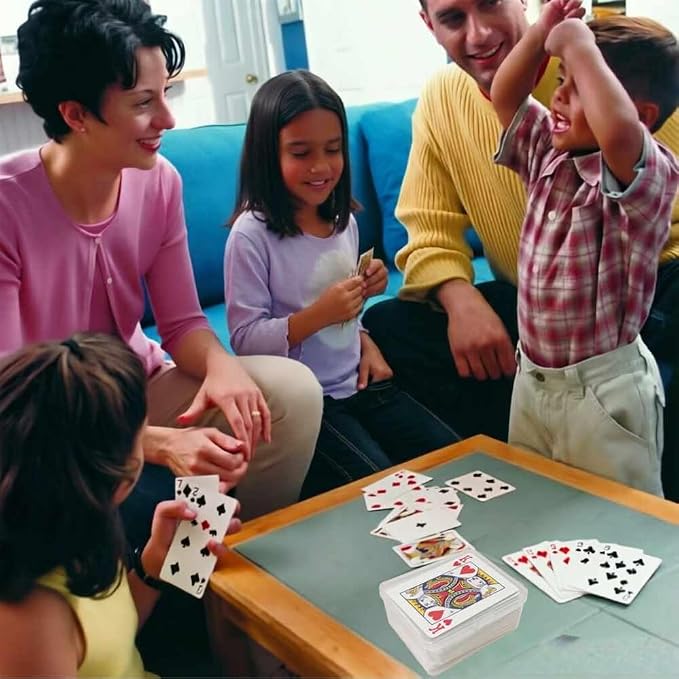 4PCS Plastic Game Card Storage Box, Card Case for UNO Cards, playing card box, High Capacity Playing Card Case (NO Cards) - Image 3
